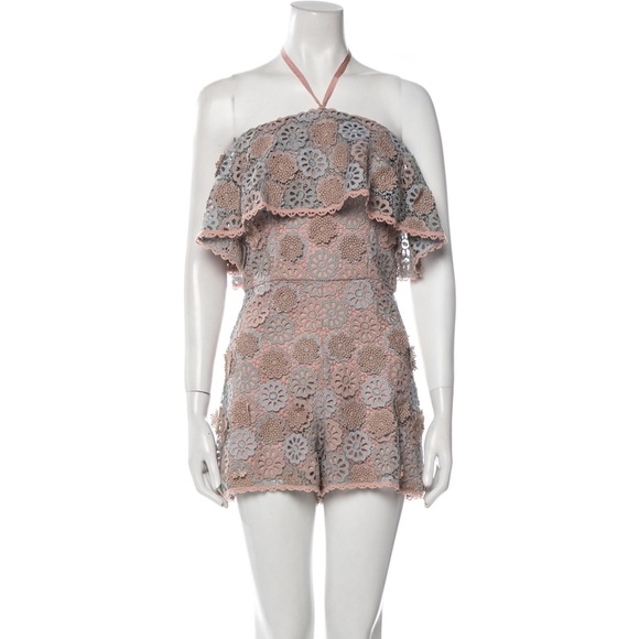 Alexis Lace Romper - Picture 8 of 11